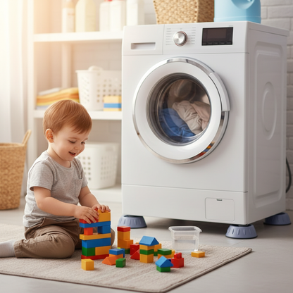 4Pcs Washing Machine Anti-vibration Foot Pad Rubber Slipstop Silent Supportor Furniture Leveling Foot Pads Household Accessories